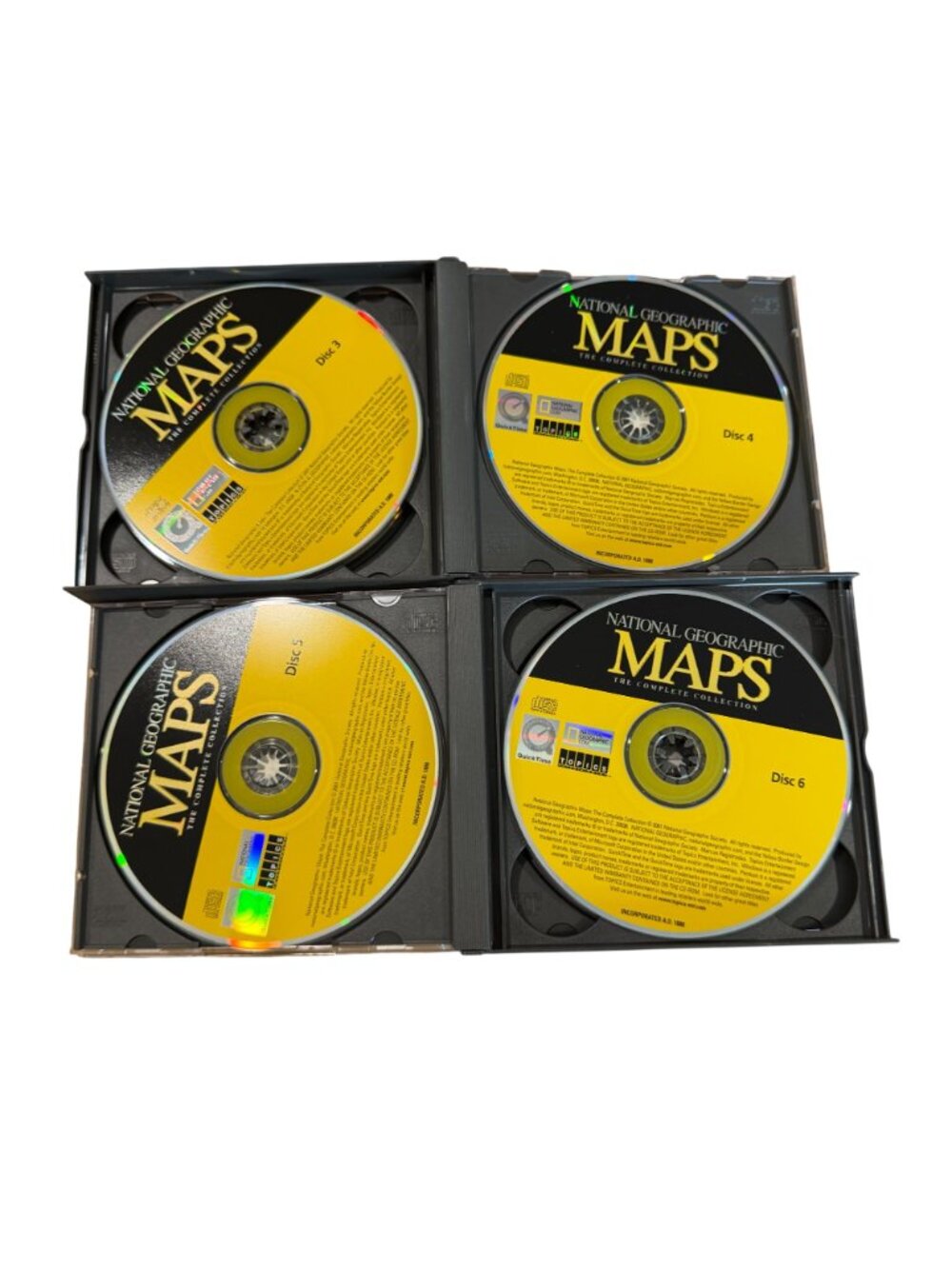 National Geographic Maps Complete Collection 8 Disc Set CD-ROMs 2008 - Picture 3 of 4